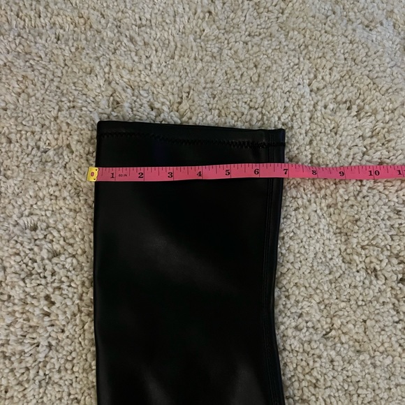 Steve Madden Tanzee Black Tall Knee High Block Heel Boots Size 8 - Picture 12 of 12